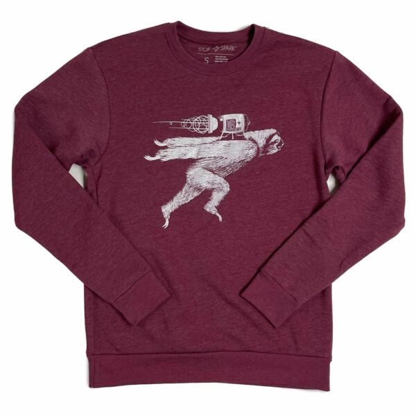 Boooost Long Sleeve Pullover Sweater (Glow) - Image 4
